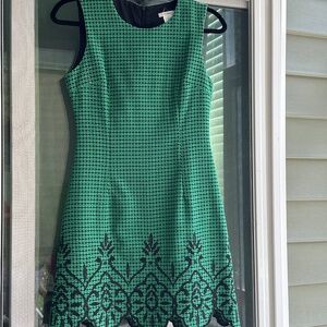 Black and green boutique dress!